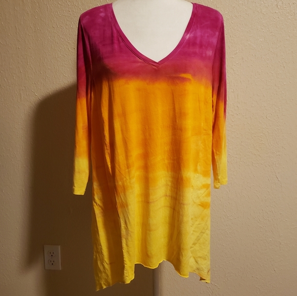 Soft Surroundings Tops - Soft Surroundings Shark Bite Tunic Size La…